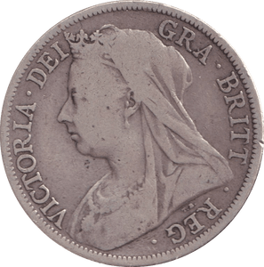 1898 HALFCROWN ( FINE ) - Halfcrown - Cambridgeshire Coins