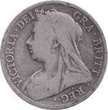 1898 HALFCROWN ( FINE ) - HALFCROWN - Cambridgeshire Coins