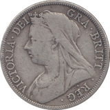 1898 HALFCROWN ( FINE ) - HALFCROWN - Cambridgeshire Coins