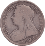 1898 HALFCROWN ( FINE ) - HALFCROWN - Cambridgeshire Coins