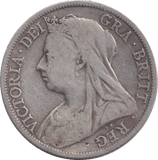 1898 HALFCROWN ( FINE ) - HALFCROWN - Cambridgeshire Coins