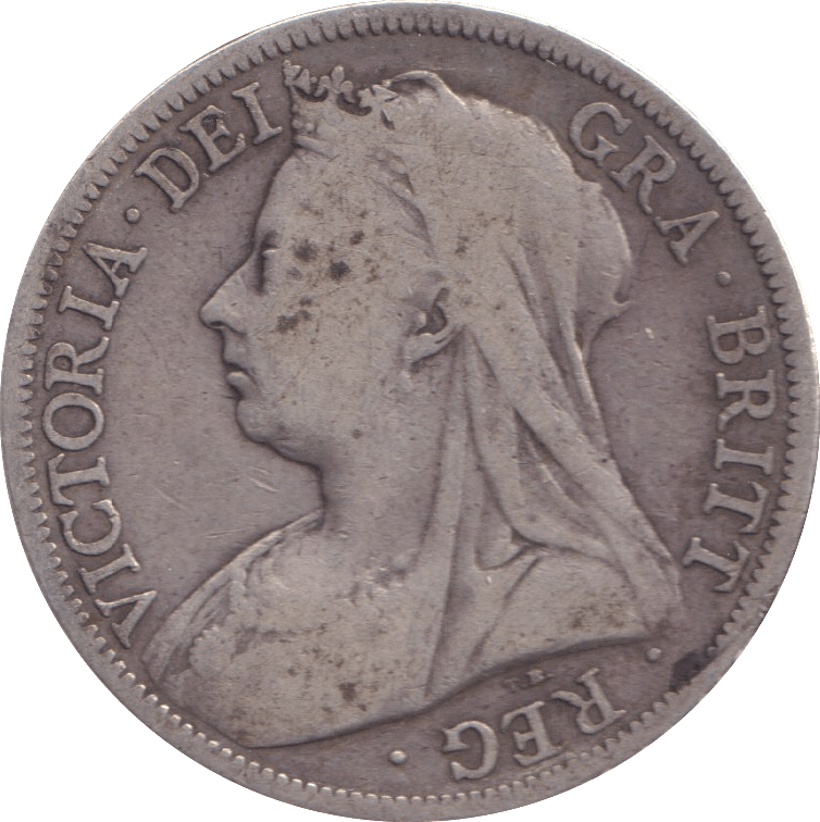 1898 HALFCROWN ( FINE ) - HALFCROWN - Cambridgeshire Coins
