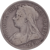 1898 HALFCROWN ( FINE ) - HALFCROWN - Cambridgeshire Coins