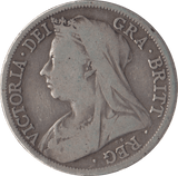 1898 HALFCROWN ( FINE ) - HALFCROWNS - Cambridgeshire Coins