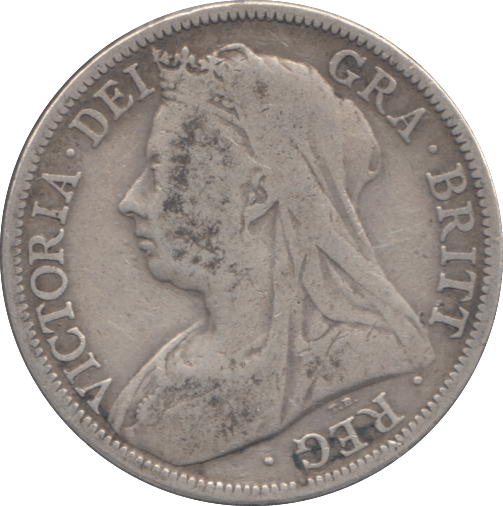 1898 HALFCROWN ( FINE ) - WORLD COINS - Cambridgeshire Coins