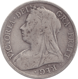 1898 HALFCROWN ( FINE ) - WORLD COINS - Cambridgeshire Coins