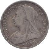 1898 HALFCROWN ( GF ) - HALFCROWN - Cambridgeshire Coins