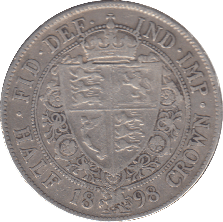 1898 HALFCROWN ( GF ) - HALFCROWN - Cambridgeshire Coins