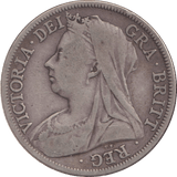 1898 HALFCROWN ( GF ) - WORLD COINS - Cambridgeshire Coins