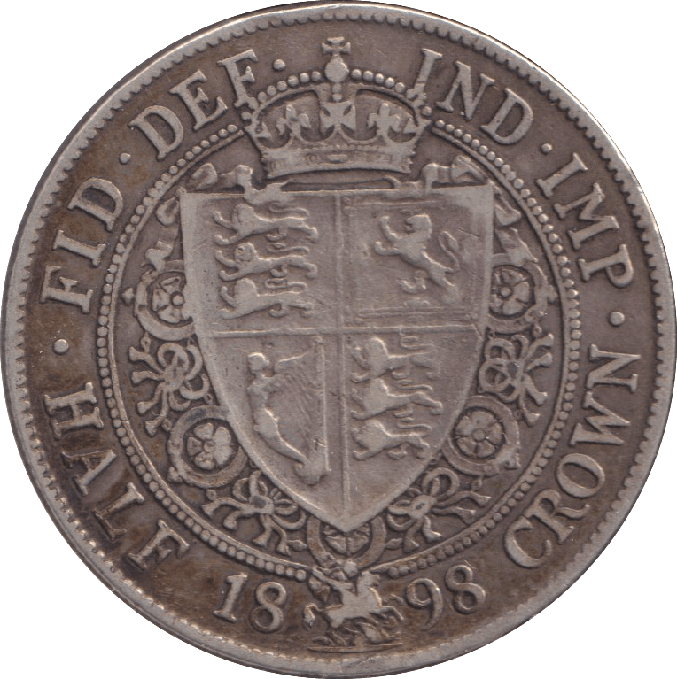 1898 HALFCROWN ( GF ) - WORLD COINS - Cambridgeshire Coins