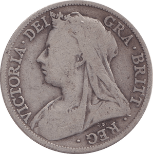 1898 HALFCROWN ( NF ) - Halfcrown - Cambridgeshire Coins