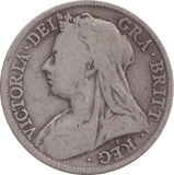 1898 HALFCROWN ( NF ) - Halfcrown - Cambridgeshire Coins