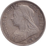 1898 HALFCROWN ( VF ) - HALFCROWN - Cambridgeshire Coins