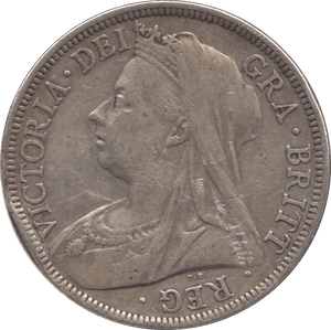 1898 HALFCROWN ( VF ) - HALFCROWN - Cambridgeshire Coins