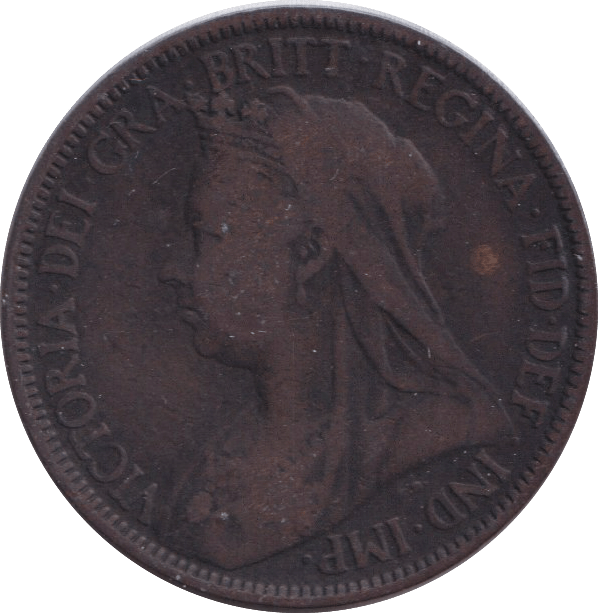 1898 HALFPENNY ( FINE ) - HALFPENNY - Cambridgeshire Coins