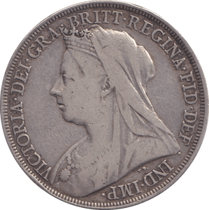 1898 LXI CROWN ( FINE ) - CROWN - Cambridgeshire Coins