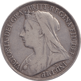 1898 LXI CROWN ( FINE ) - CROWN - Cambridgeshire Coins