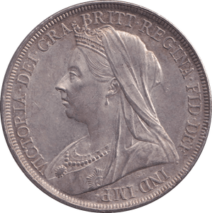 1898 LXII CROWN ( AUNC ) - CROWN - Cambridgeshire Coins