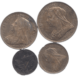 1898 MAUNDY SET - Maundy Set - Cambridgeshire Coins