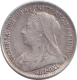 1898 MAUNDY THREEPENCE ( GVF ) - MAUNDY THREEPENCE - Cambridgeshire Coins