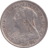 1898 MAUNDY THREEPENCE ( GVF ) - MAUNDY THREEPENCE - Cambridgeshire Coins