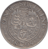 1898 ONE SHILLING ( VF ) - SHILLING - Cambridgeshire Coins