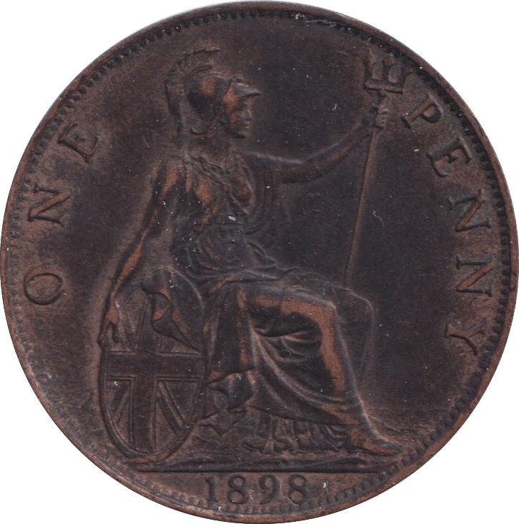 1898 PENNY ( AUNC ) - PENNY - Cambridgeshire Coins