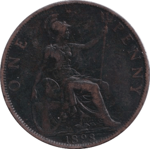 1898 PENNY ( FINE ) - PENNY - Cambridgeshire Coins