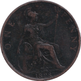 1898 PENNY ( FINE ) - PENNY - Cambridgeshire Coins