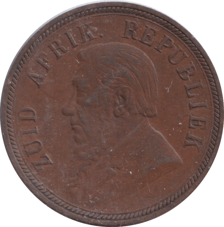 1898 PENNY SOUTH AFRICA - WORLD COINS - Cambridgeshire Coins