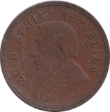 1898 PENNY SOUTH AFRICA - WORLD COINS - Cambridgeshire Coins