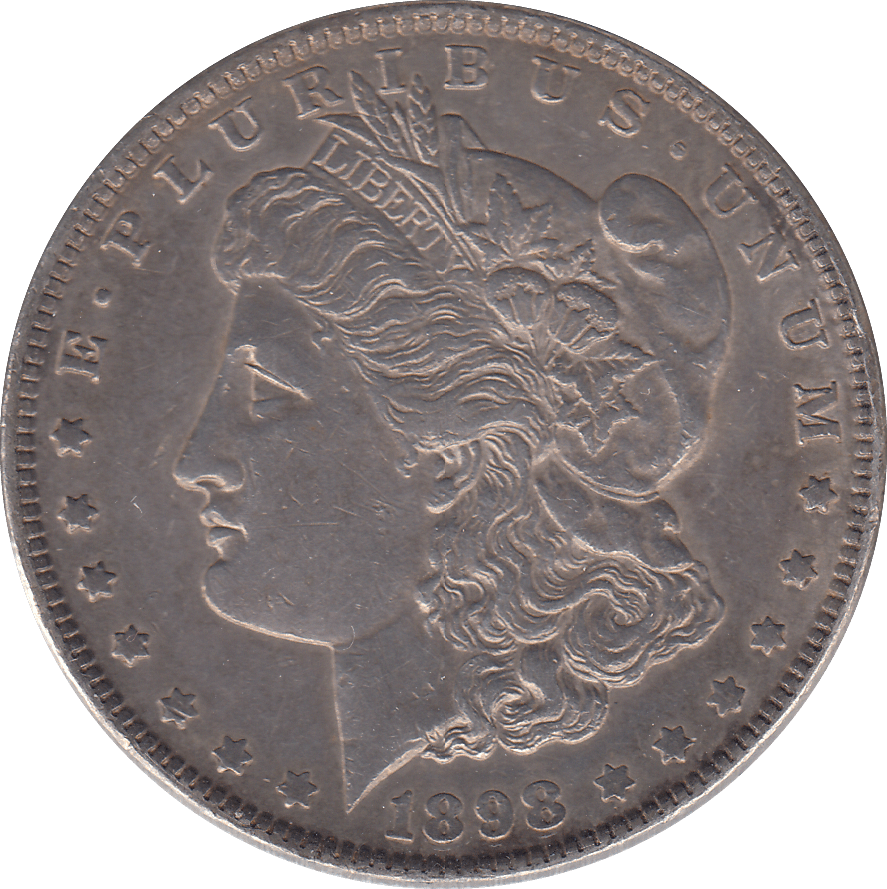 1898 PHILADELPHIA MORGAN DOLLAR - WORLD COINS - Cambridgeshire Coins