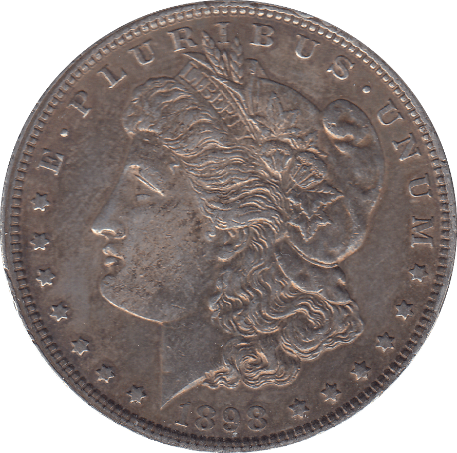 1898 PHILADELPHIA MORGAN DOLLAR - WORLD COINS - Cambridgeshire Coins
