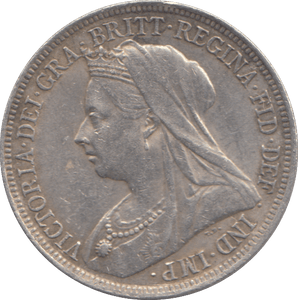 1898 SHILLING ( EF ) - SHILLING - Cambridgeshire Coins