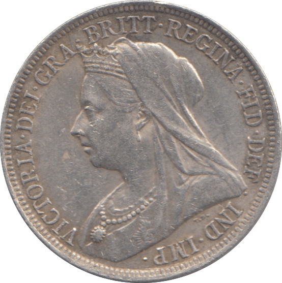 1898 SHILLING ( EF ) - SHILLING - Cambridgeshire Coins