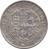 1898 SHILLING ( EF ) - SHILLING - Cambridgeshire Coins