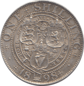 1898 SHILLING ( EF ) - SHILLING - Cambridgeshire Coins