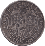 1898 SHILLING ( FINE ) - SHILLING - Cambridgeshire Coins