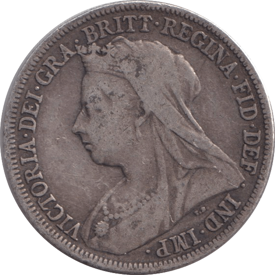 1898 SHILLING ( FINE ) - SHILLING - Cambridgeshire Coins