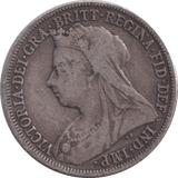 1898 SHILLING ( FINE ) - SHILLING - Cambridgeshire Coins