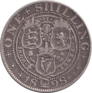 1898 SHILLING ( GF ) - SHILLING - Cambridgeshire Coins