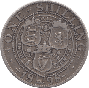 1898 SHILLING ( GF ) - Shilling - Cambridgeshire Coins