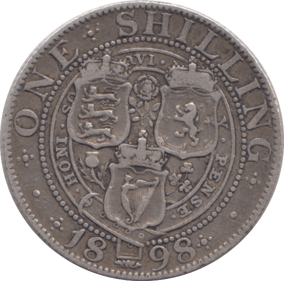 1898 SHILLING ( GF ) - Shilling - Cambridgeshire Coins