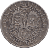 1898 SHILLING ( GF ) - Shilling - Cambridgeshire Coins