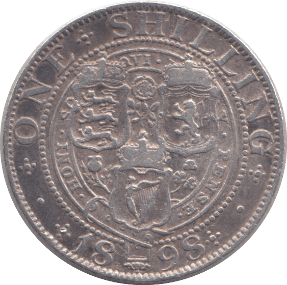 1898 SHILLING ( GF ) - Shilling - Cambridgeshire Coins