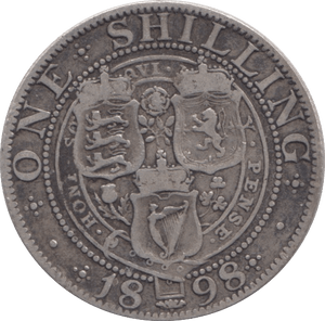 1898 SHILLING ( GF ) - Shilling - Cambridgeshire Coins