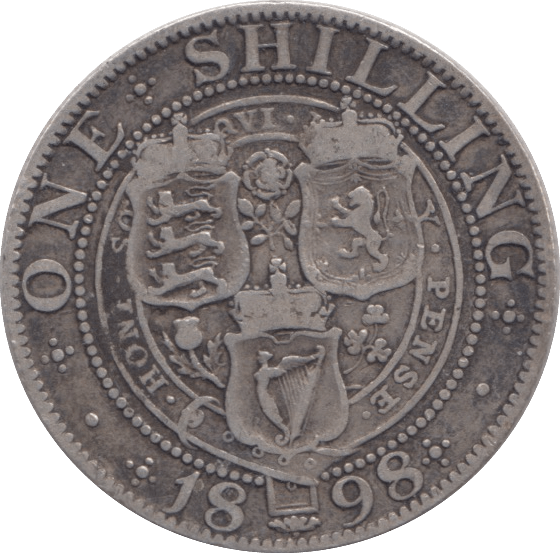 1898 SHILLING ( GF ) - Shilling - Cambridgeshire Coins