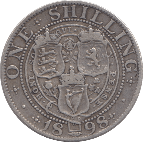 1898 SHILLING ( GF ) - Shilling - Cambridgeshire Coins