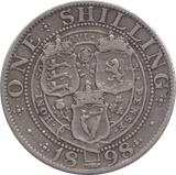 1898 SHILLING ( GF ) - Shilling - Cambridgeshire Coins