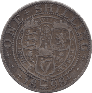 1898 SHILLING ( GF ) - SHILLING - Cambridgeshire Coins